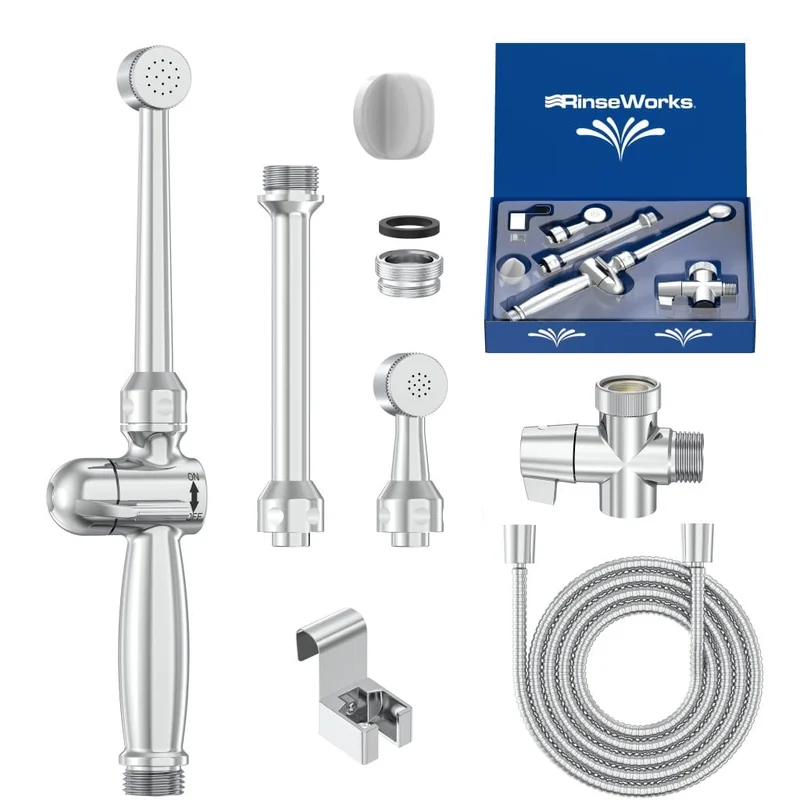 RinseWorks Aquaus 360 for Toilet (Brass)